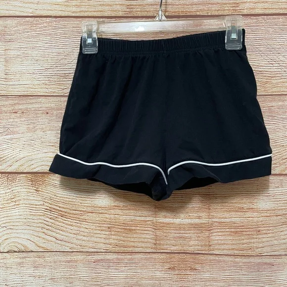 Shein Modal Pajama Summer Set Short Sleeve Collar PJ Set Size X-Small - Picture 3 of 4